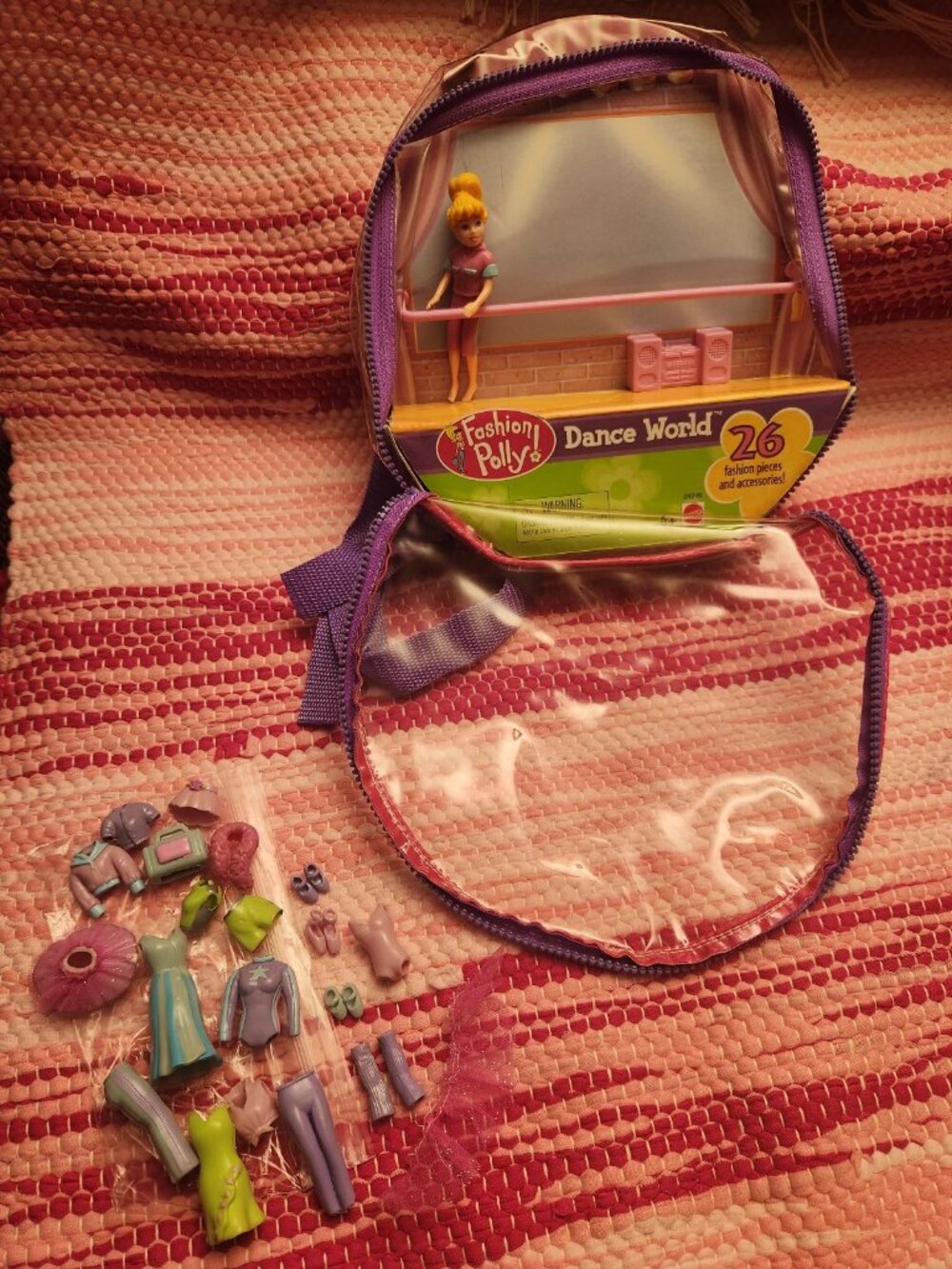 Fashion Polly Pocket Dance World & Accessories Y2K Playset